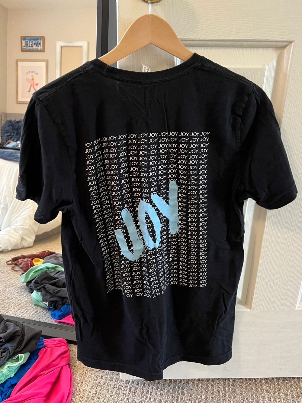 Joy Black Tshirt